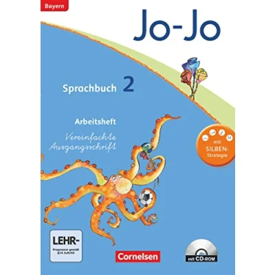 Abbildung von Jo Sprachbuch Grundschule Bayern 2. Jahrgangsstufe: Arbeitsheft in Vereinfachter Ausgangsschrift mit CD ROM
