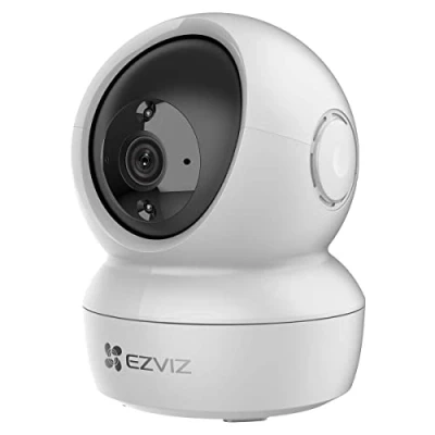 Abbildung von EZVIZ H6C 4MP Smart Schwenk/Neige Heimkamera 2k+ Indoor Überwachungskamera Kamera (Innenbereich, 1 Stück, Scharfer und intelligenter 360 Grad Schutz)