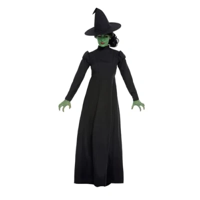 Abbildung von Smiffys Hexen Kostüm Wicked Witch, Klassisches Hexenkostüm im Stil des &#039;Zauberer von Oz&#039;