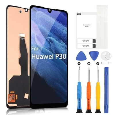 Abbildung von ARSSLY LCD Bildschirm für Huawei P30 Display ELE L29 L09 AL00 TL00 L04 Digitizer Touchscreen Assembly mit Werkzeugen (6,1 Zoll, Schwarz)