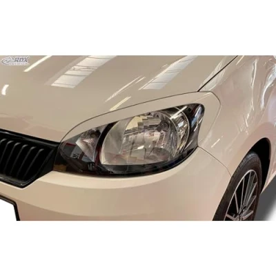 Abbildung von Scheinwerferblenden kompatibel mit Skoda Citigo 2011 (ABS)