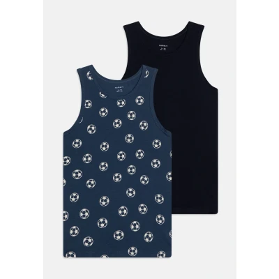 Abbildung von NAME IT Jungen NKMTANK TOP 2P Dark Denim Football NOOS Unterhemd, 116