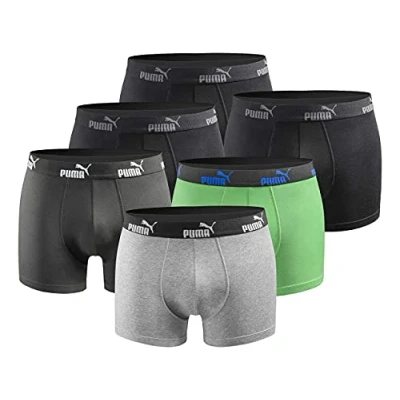Abbildung von PUMA Herren Boxershort Limited Statement Edition 6er Pack New orange Power Gr. XXL