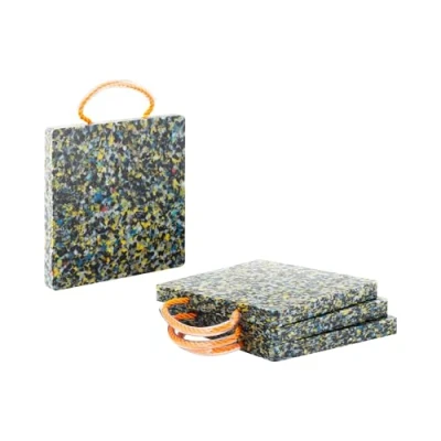 Abbildung von MSW CP 300 7 Kranplatten 30 x 3 cm Traglast bis zu 7.000 kg 4 Stück abgerundete Ecken Unterlegplatten Abstützplatten Stützplatten