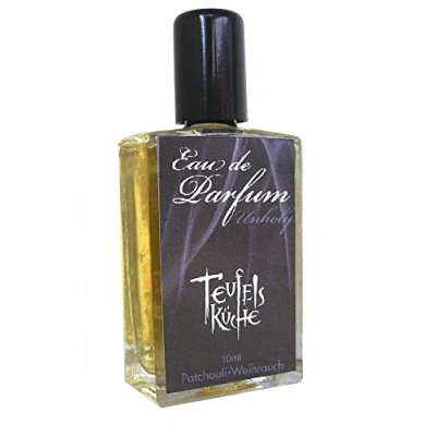 Abbildung von Teufelsküche Patchouli &quot;Unholy&quot;, Patchouly mit Weihrauch, unisex, Eau de Parfum, Gothic Mini Flakon, 10ml Glasflakon, Gotik