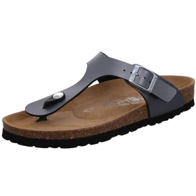 Abbildung von Rohde ALBA Zehentrenner, Damen, Größe: 36, Graphit Schuhe