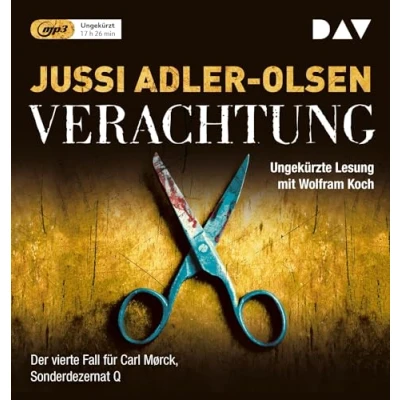 Abbildung von Verachtung. Der vierte Fall für Carl Mørck, Sonderdezernat Q: Ungekürzte Lesung mit Wolfram Koch (2 mp3 CDs) (Carl Mørck Reihe)