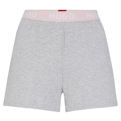 Abbildung von HUGO Unite Nachtwäsche Hose, Damen, Größe: Large, Grey five