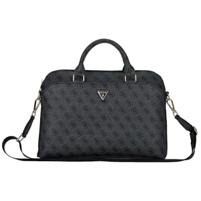 Abbildung von GUESS Laptoptasche 4G Triangle Logo Notebook Laptop Tasche 13/14/15&quot; Zoll schwarz