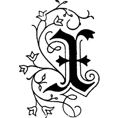 Abbildung von J. Herbin J.Herbin 40024T Siegel eckig mit HolzGriff Petschaft Buchstabe X