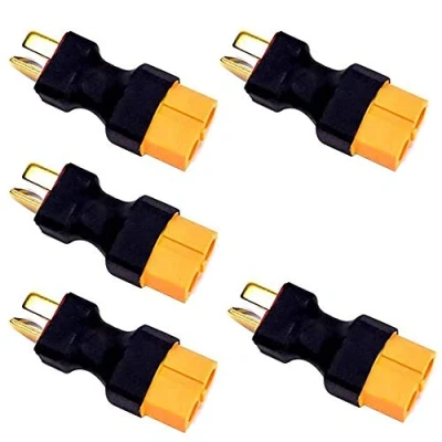 Abbildung von Yiqigou 5 Pcs Deans T Männlich Weiblich Stecker auf XT60 Steckverbinder Wireless Adapter (T Weiblich)