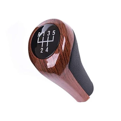 Abbildung von Schaltknauf 5G Holz Für E39 E46 E90 E91 E92 E93 E81 E82 E87 E60 E61 E53 E83