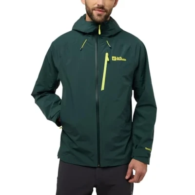 Abbildung von Jack Wolfskin Eagle PEAK 2L JKT M Outdoorjacke, Herren, Größe: XL, Black olive