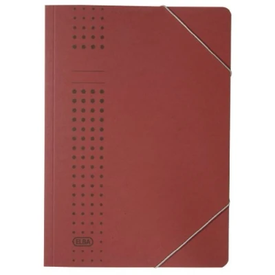 Abbildung von 25 x Elba Eckspanner chic A4 Karton bordeaux
