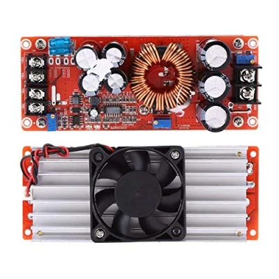 Abbildung von YWBL WH 1200W Aufwärtskonverter DC Modul 18A Gleichstrom 10V/60V zu 12V/83V, Hochleistungs Netzteil LED Treiber