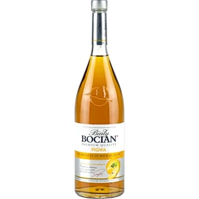 Abbildung von Likier Bialy Bocian Pigwa 0,5L Quittenlikör Likör 500 ml 30% Alkohol Polmos Bielsko Biała Geschenkidee 18+