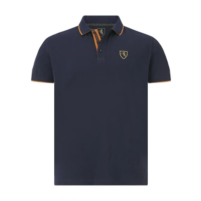 Abbildung von Charles Colby Poloshirt, Herren, Größe: 5XL, Dunkelblau