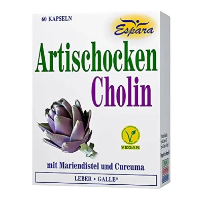 Abbildung von Artischocken Cholin Kapseln 60 St