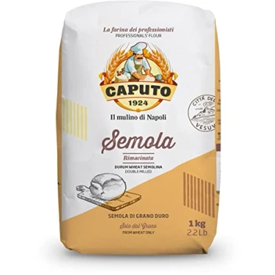 Abbildung von Caputo Hartweizengrieß Semola di grano duro rimacinata (4 x 1 kg) LT