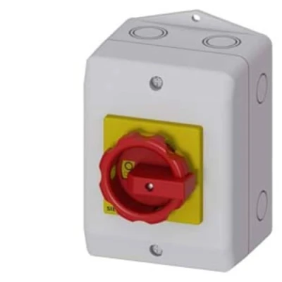 Abbildung von Siemens 3LD2064 0TB53, 3P, Rot, Gelb, 400 V, 690 CSA, UL, VDE, EAC, CE, LRS, 50 60 Hz