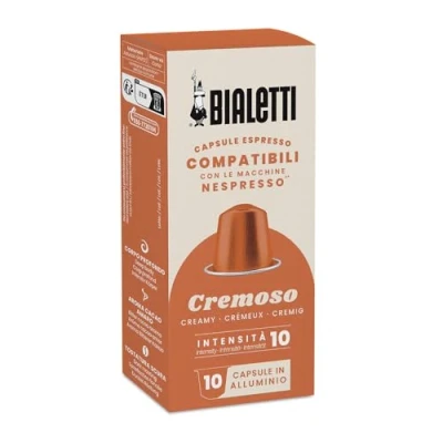Abbildung von Bialetti Kaffee Nespresso® kompatible Kapseln Cremoso 10