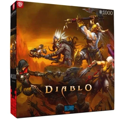 Abbildung von GAMING PUZZLE: DIABLO HEROES BATTLE PUZZLES 1000 /Videogames