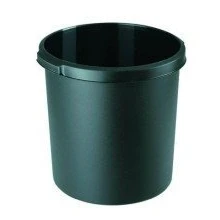 Abbildung von Han Papierkorb Standard mit Griffmulden 30 Liter schwarz