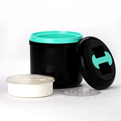 Abbildung von Eiswürfelbehälter Lebensmittelbehälter Eiswürfeleimer Thermobox Hot &amp; Cold 4 Liter