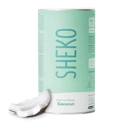 Abbildung von SHEKO Balance Shake Kokosnuss 21 Cremige Mahlzeitenersatz Shakes zum Abnehmen Proteinreich, Glutenfrei &amp; Natürlicher Geschmack
