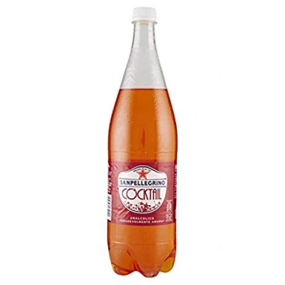 Abbildung von 6x San pellegrino PET Flasche 1,25 L Cocktail ginger bitter alkoholfrei Ingwer