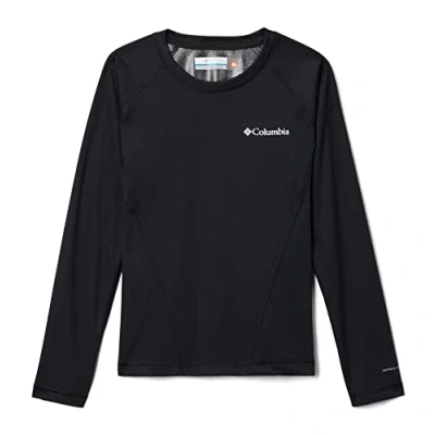 Abbildung von Columbia Youth Unisex Midweight Crew Langarmshirt, Black, M