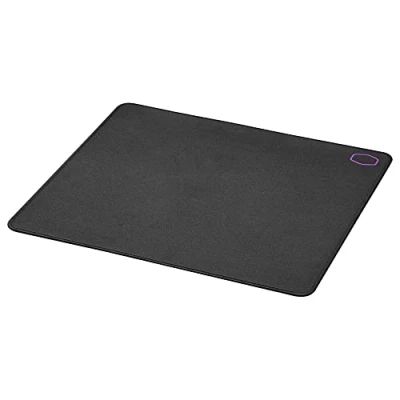 Abbildung von Cooler Master MP511 L Gaming Mouse Pad Premium Mat Optimised for Accuracy with Durable CORDURA Fabric, Splash Resistant Surface, Anti Fray Stitching, Black 450 x 400 3mm
