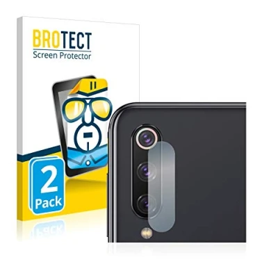 Abbildung von BROTECT (2 Stück Schutzfolie für Xiaomi Mi 9 SE (NUR Kameraschutz) Displayschutz Folie Ultra Klar