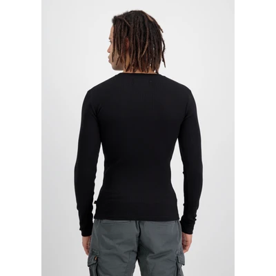 Abbildung von Alpha Industries XFIT LS Langarmshirt, Herren, Größe: Medium, Black