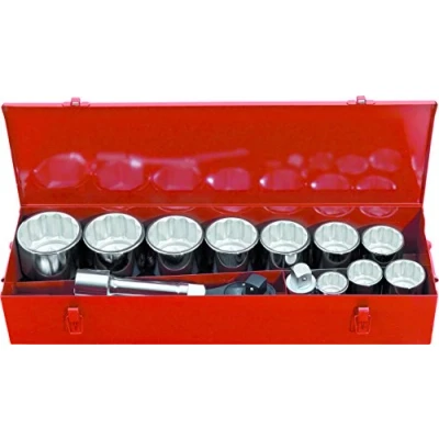 Abbildung von KS Tools 911.0814 1&quot; Steckschlüssel Satz, 15 tlg