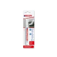 Abbildung von edding 8180 Etikettenlösemarker 1 Stift Meißelspitze 4 mm zum Ablösen von Etiketten und Entfernen Kleberesten geruchs farblos