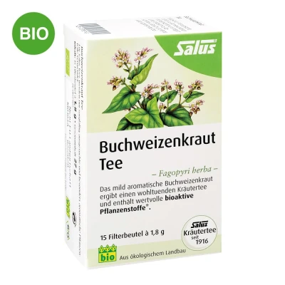 Abbildung von Buchweizenkraut Tee Fagopyri herba bio Salus