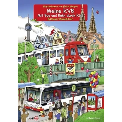 Abbildung von Meine KVB Mit Bus und Bahn durch Köln: Bachems Wimmelbilder