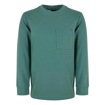 Abbildung von Urban Classics Oversized Longsleeve Langarmshirt für Kinder, Größe: 122/128, Paleleaf