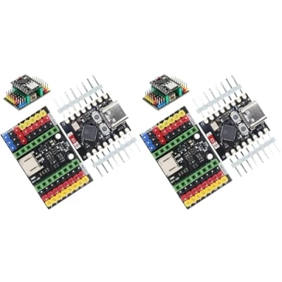 Abbildung von TECNOIOT 2 Sätze ESP32 C3 Entwicklungsboard und Erweiterungsboard Supermini WiFi BT