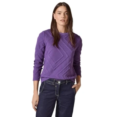Abbildung von Cecil Langarmshirt, Damen, Größe: XS, Lila