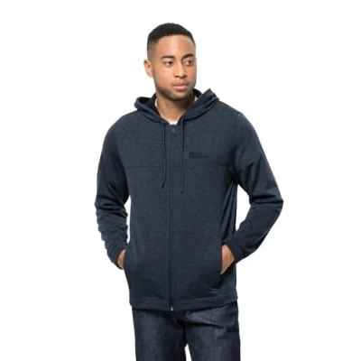 Abbildung von Jack Wolfskin Waldsee Sweatjacke, Herren, Größe: XL, Night blue