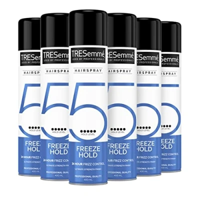 Abbildung von TRESemmé Freeze Hold Hairspray 6er Pack 24h Frizz Control für ein ultimatives Kraftfinish 400ml