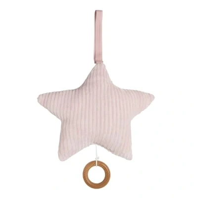 Abbildung von Baby&#039;s Only Sternförmige Spieluhr fur Babyzimmer Twinkle, Twinkle Little Star 22x21 cm Für Mädchen Alt Rosa