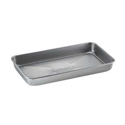 Abbildung von RÖSLE Grillschale &quot;Universalschale PRO&quot;, Edelstahl, für Grill und Backofen geeignet