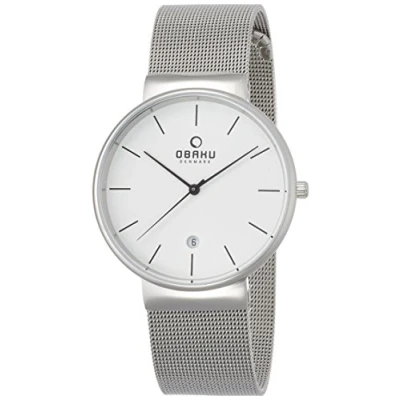 Abbildung von Ingersoll Obaku V153GDCIMC Herren Armbanduhr, Edelstahl Armband, silberfarben, Silber, Armband