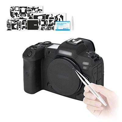 Abbildung von KIWIFOTOS Kameragehäuse Schutzfolie für Canon EOS R5 Kamera (Matrixmuster)