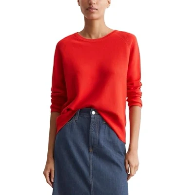 Abbildung von Marc O&#039;Polo Denim LONG Sleeve Strickpullover, Damen, Größe: XS, Vermillion red