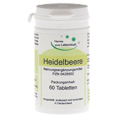 Abbildung von Heidelbeer Augen Tabletten 60 St