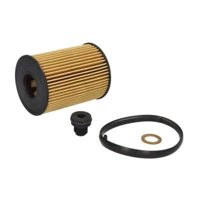 Abbildung von HERTH+BUSS JAKOPARTS J1310308 Ölfilter mit Verschlussstopfen, Dichtring Filtereinsatz HYUNDAI: Santa Fé IV, KIA: Sorento IV